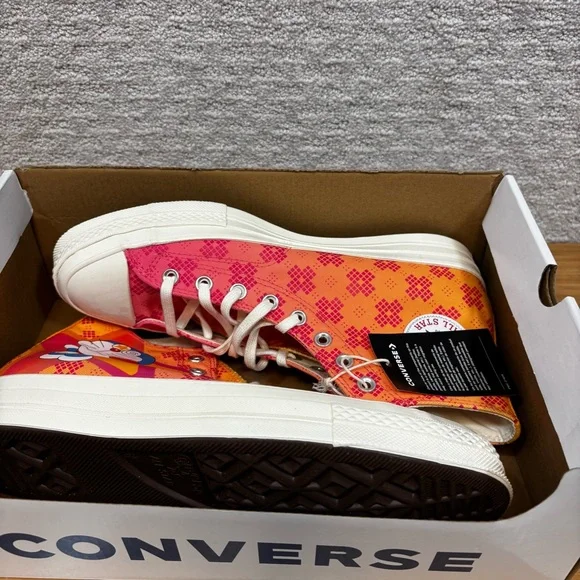 Converse Chuck 70 Hi Doraemon Habanero Gold A15790C Men's 10.5 Limited Edition - Picture 3 of 7